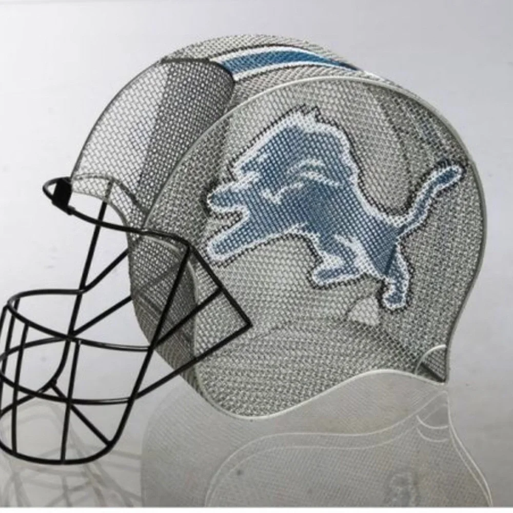 New nfl  Detroit Lions Wine Bottle and Cork Holder